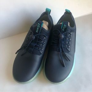 Clove Nursing Shoes Womens 6.5Sneakers Blue Leather Lace Nurse Comfort Casual